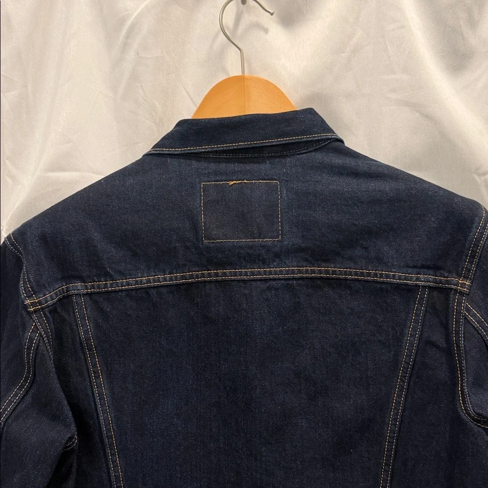 Levi's Dark Blue Denim Jacket - Picture 4 of 10